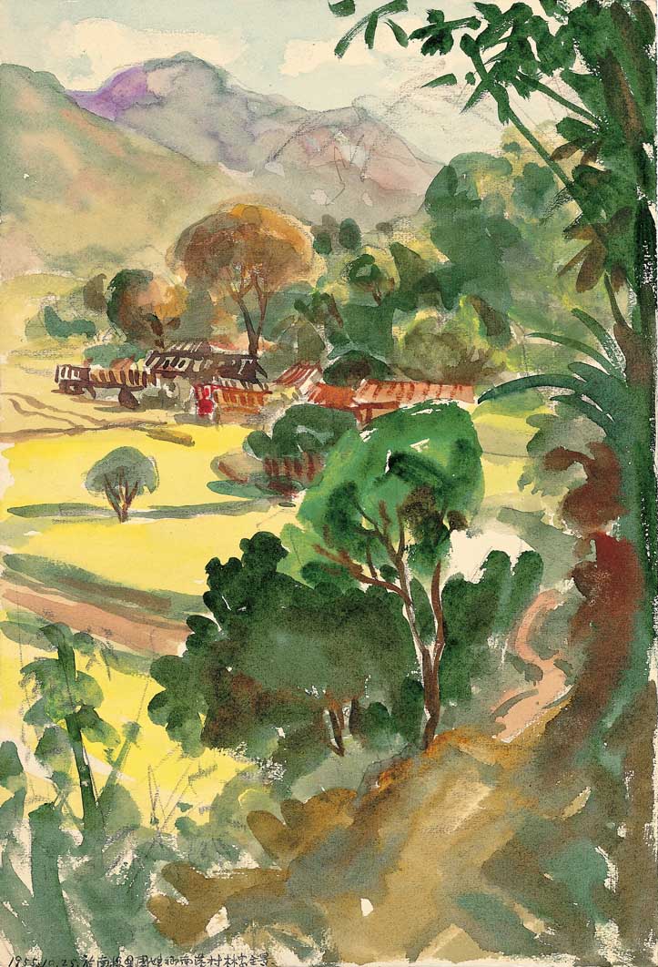 國姓鄉南港村林家全景