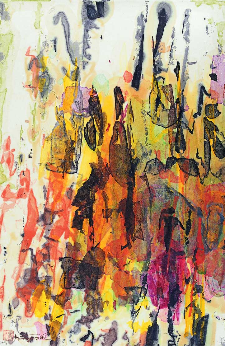 抽象繪畫62-01