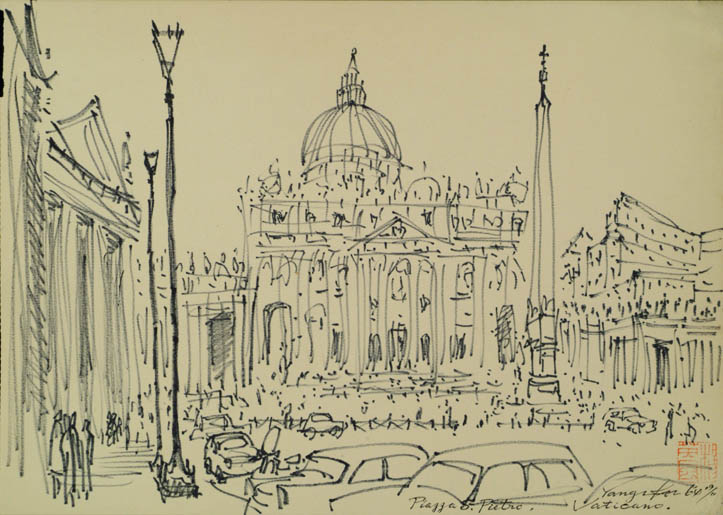 梵諦岡聖彼得廣場(二)