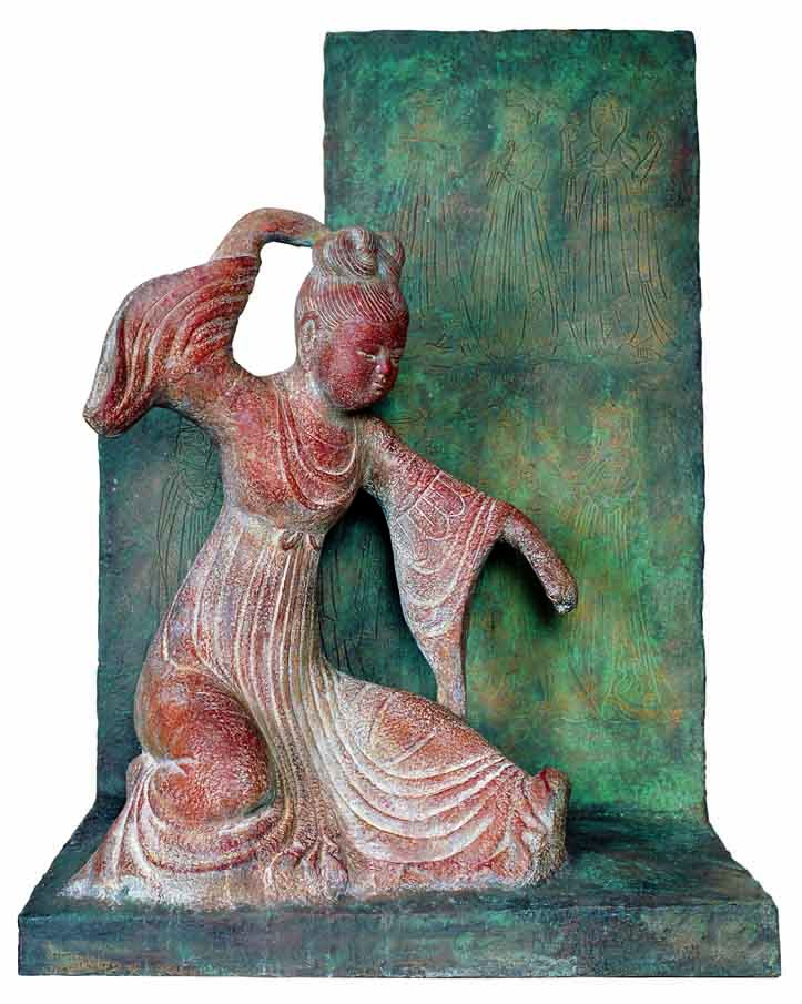 中國古代音樂文物雕塑大系：唐　舞女雕像